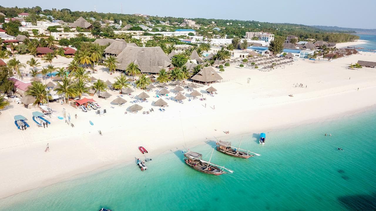 Gold Zanzibar Beach House Spa idílico